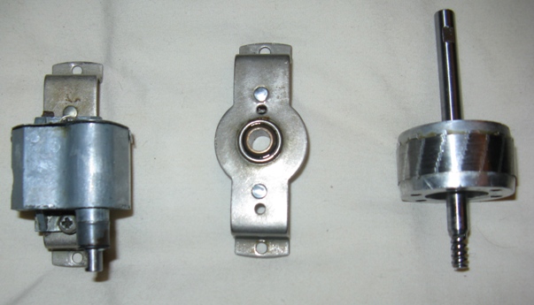 Rotor, Oscillator, Bearing Bracket View
